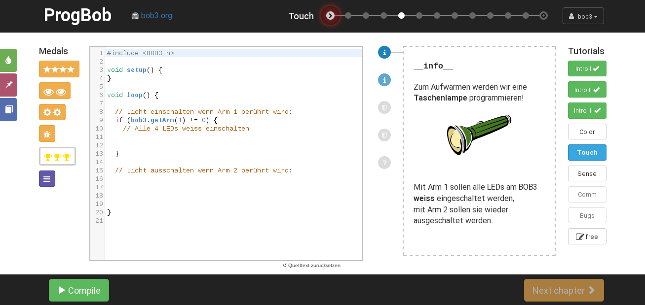 BOB3 Coding Tutorial