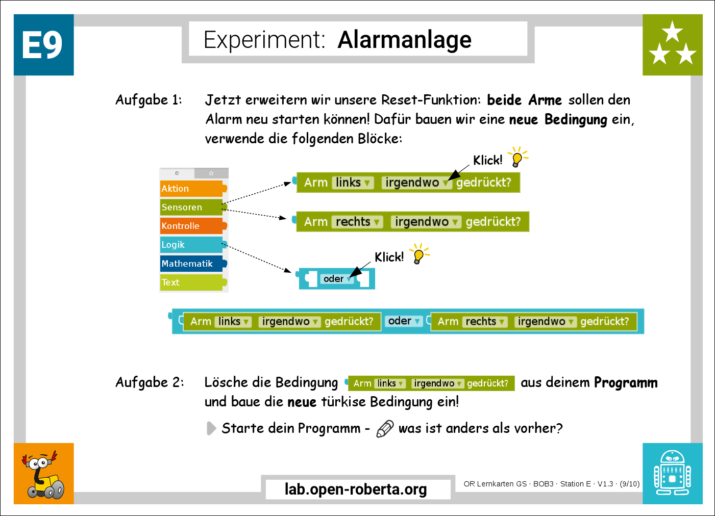 Programmieren lernen in der Grundschule - B·O·B·3