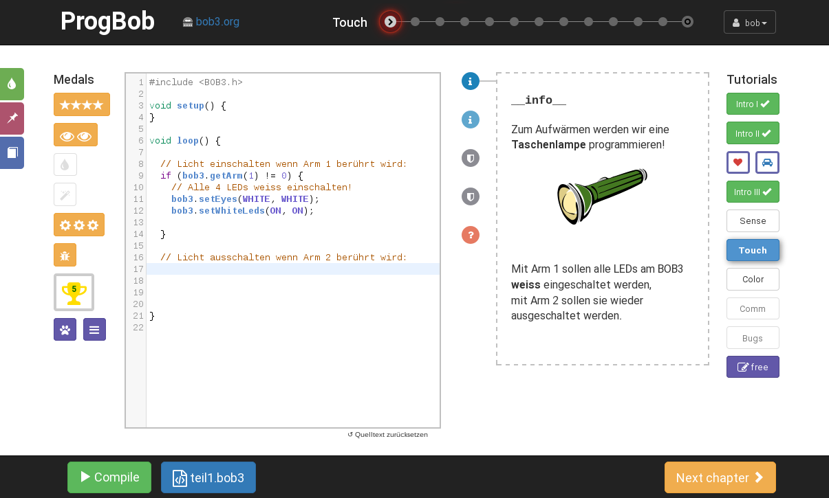 BOB3 Coding Tutorial