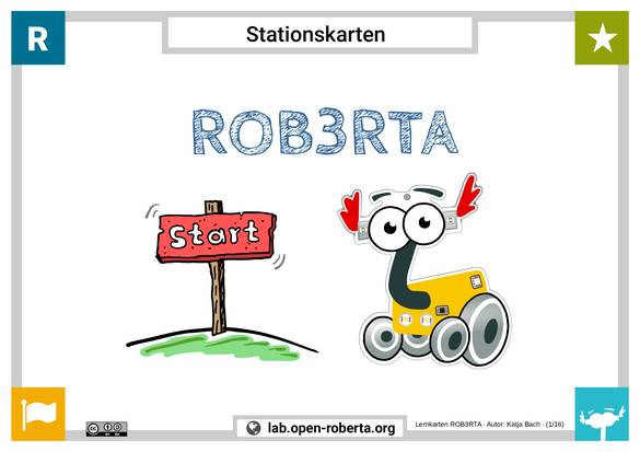 Lernstation  R - ROB3RTA - Deckblatt