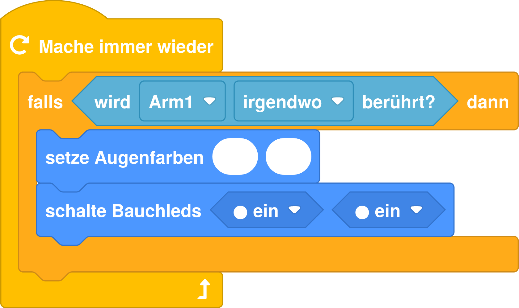 Taschenlampe - Erster Schritt